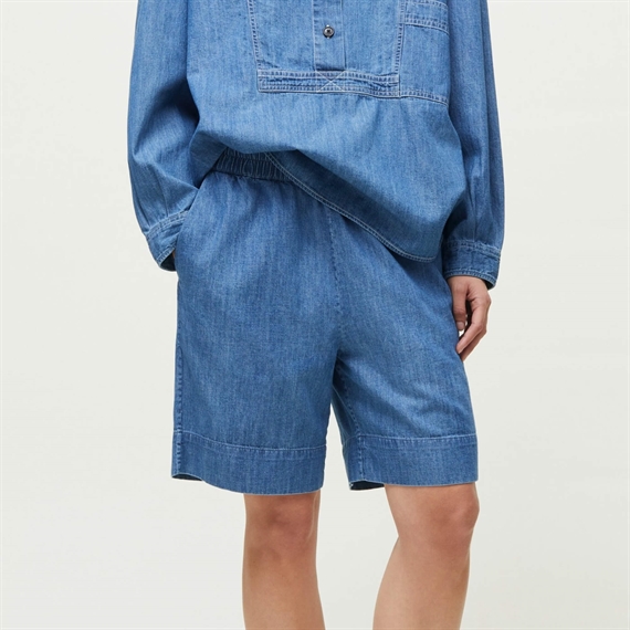 Aiayu Shorts Long Denim, Iceberg